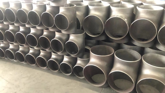 DIN 2391 Class 1500 Tee Carbon Steel Straight Tee Fitting ASTM A53 A234 GR. WPB Seamless