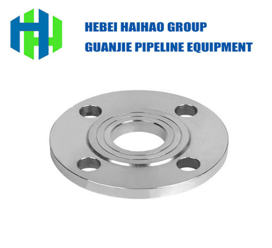 Class 600 Sch 80 SS Weld Neck Flange WN ANSI 150 Blind Silver Color