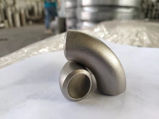 1D 1.5D 3D 90 Degree Stainless Steel Bends Pipe Connector SS304 Welding
