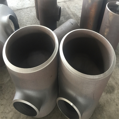 Black 1/2 Inch Butt Weld Tube Fitting Seamless Carbon Steel Lateral Tee