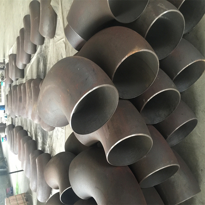 ANSI B16.25 Butt Welded Pipe Fittings Sch 140 CS Black Iron Pipe 90 Degree Bend