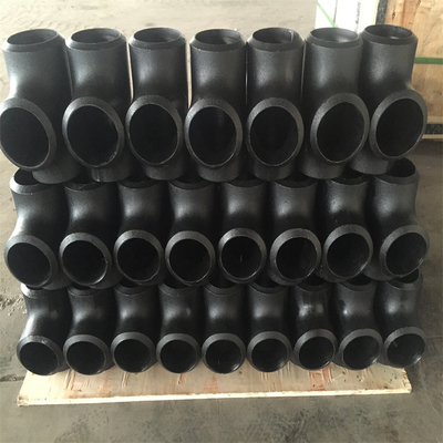 Q235 Pipe Carbon Steel Tees A420WPL6 DN100 Compression For Hydraulic Tube