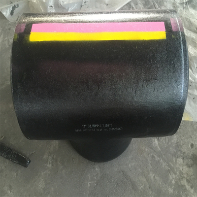 ANSI B16.9 Carbon Steel Tees 150LB  4 X 2 inch Sch 40 Reducing Tee