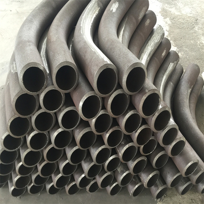 Q235 B16.9 Carbon Seamless Steel Pipe Fitting 45mm 90 Degree Elbow