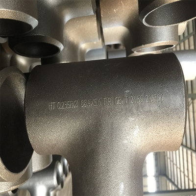 Pipeline Equipments Equal Tee ASTM A234 WPB Butt Weld Reducing Tee Customized