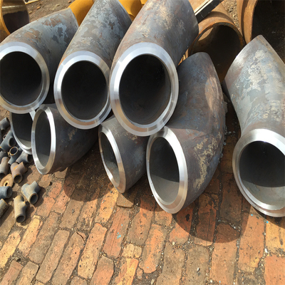 Sch 80 90 Degree Carbon Steel Elbow A234 WPB MSS Seamless 1-1/2'' For Connect