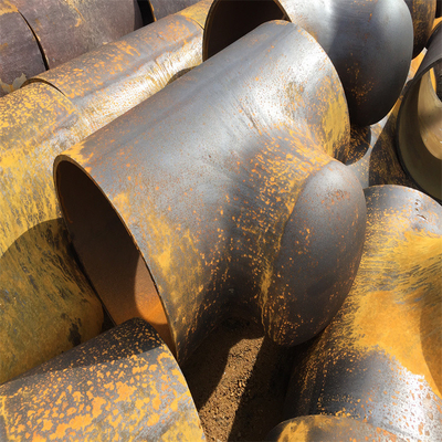 ST35.8 24 Inch Carbon Steel Butt Weld Pipe Fittings Tee A234 WPB