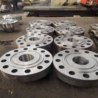 ST37 400LBS Steel Plate Flanges , 24&quot; Stainless Steel Flat Flange CT20