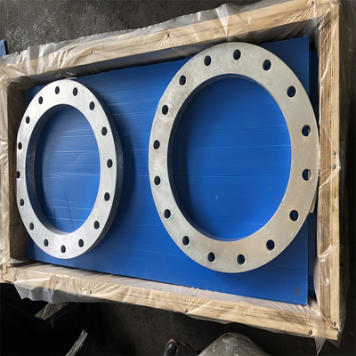 ST37 400LBS Steel Plate Flanges , 24&quot; Stainless Steel Flat Flange CT20