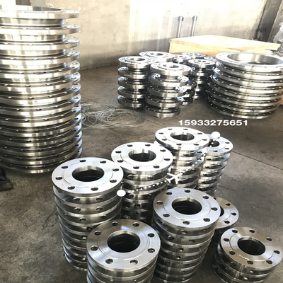 RF 316 Stainless Steel Plate Flanges ANSI B16.5 ASTM A105 Slip On