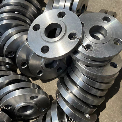 Pn16 A105 Steel Plate Flanges , ANSI Flat Face Flange CS AS SS