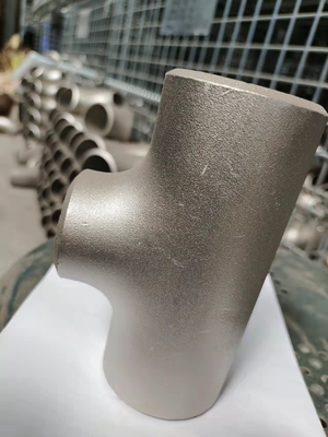 EN1092-1 Carbon Steel Tees 20mm / A355 Welded Reducing Tee  For Pipeline Equipments