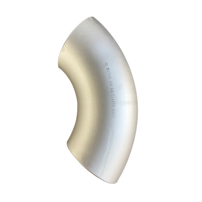 1.5D 90 180 Degree Stainless Steel Pipe Elbow MS Sch 80 1/2 Inch With Normal Surface