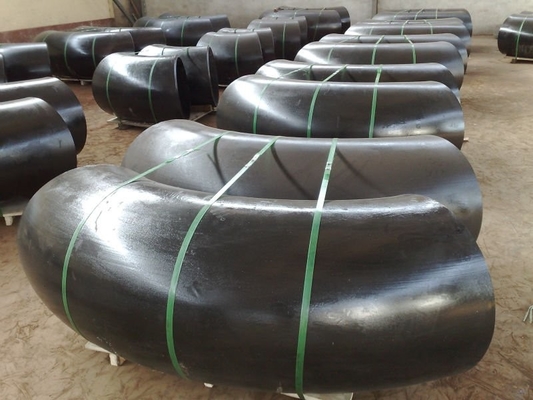 316L 304 45 90 30 Degree Black Pipe Elbow Butt Weld Seamless Carbon Steel
