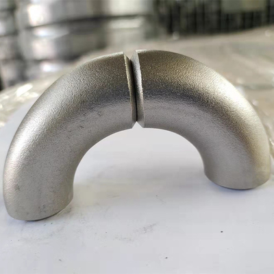 JIS Round Galvanized Steel Pipe Elbow Seamless Sch 40 Long Radius Large Diameter