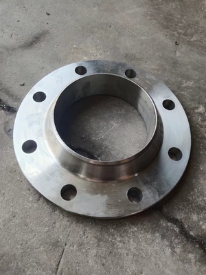 PN100 DN50 Weld Neck Pipe Flanges , Mirror 304 Forged Stainless Steel Flange