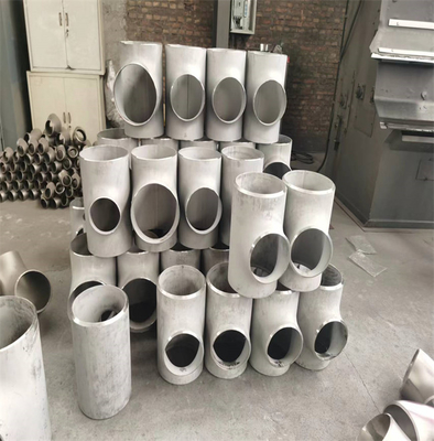 BSPP SCH 40 Carbon Steel Tees Equal / Galvanised Malleable Iron Pipe Fittings Bull Head