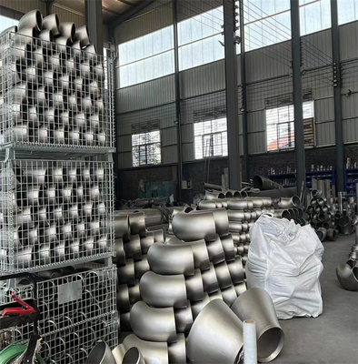316L 180 Degree Long Radius Elbow 90 Degree Pipe Fittings Professional