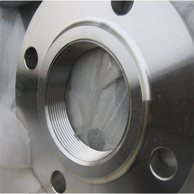 ANSI Forged Stainless Steel Threaded Pipe Flange Class 150LB TP316L For Pipe Line