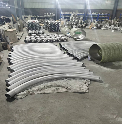 Sch 80 En10253 Forged Pipe Fitting 90 Degree Bend High Pressure