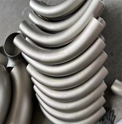 Sch 80 En10253 Forged Pipe Fitting 90 Degree Bend High Pressure
