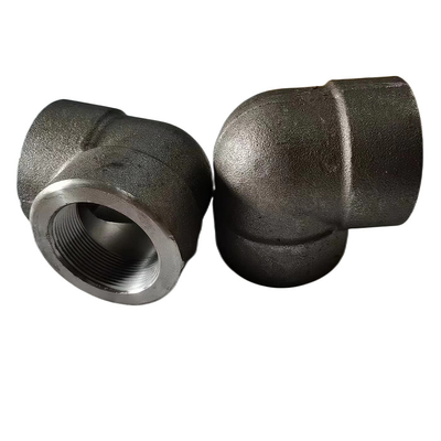 Asme B16.11 Astm A105 Forged Carbon Steel Elbow 3000lb Female Threaded