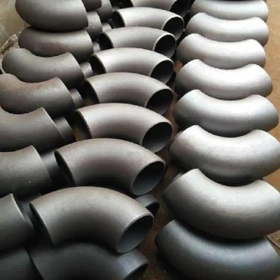 Sch 40 ASME B16.9 Carbon Steel Pipe Fittings STD MS 1.5D Long Radius 90 Elbow