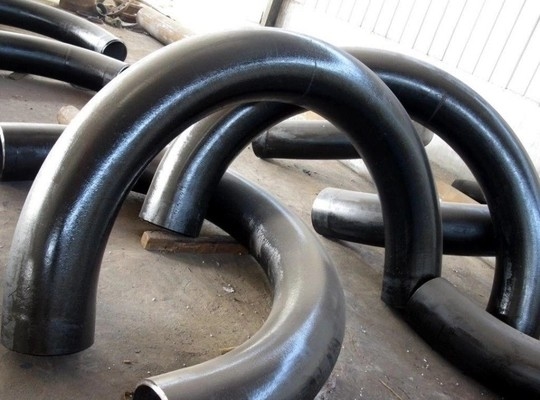 STD 2D 180 Degree Steel Pipe Elbow ASTM Butt Weld DN15 Forged Carbon Steel Pipe Fittings
