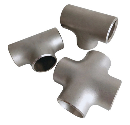 SS316L Sanitary Pipe Fittings Stainless Steel Seamless Equal Cross Tee Food Grade