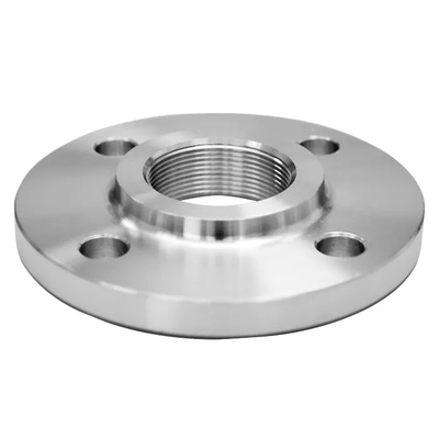 Forging A105N Raised Face Carbon Steel NPT / BSPT Threaded Flange ASME B16.5