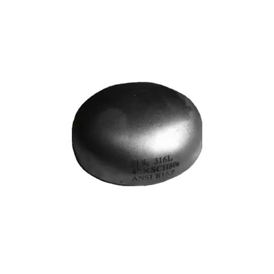 24 Inch 36 Inch Large Diameter Galvanized Carbon Steel End Cap ASME B16.9