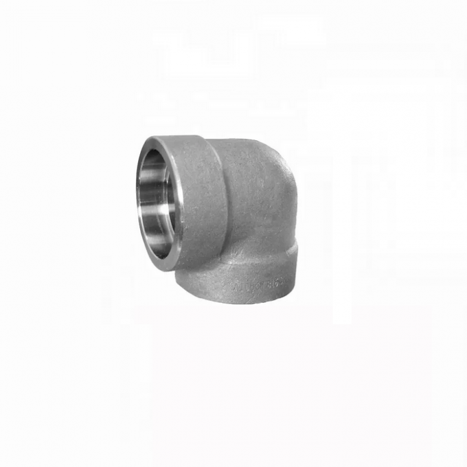 Ansi B16.11 Forged Carbon Steel Pipe Fittings 45 Degree 90 Degree ...